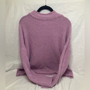 Womens Autumn Winter Chunky knit sweater!💜